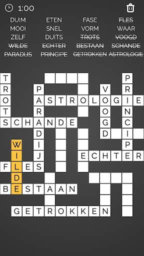 Kruiswoordpuzzel screenshot 6