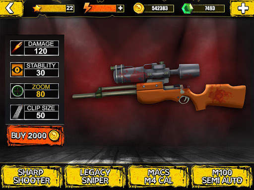 Halloween Sniper : Scary Zombies screenshot 16