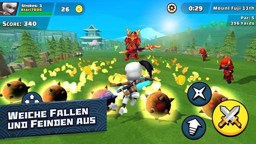 Ninja Golf ™ screenshot 3
