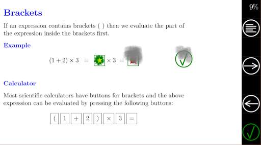 Algebra Tutorial 1: Basics скриншот 3
