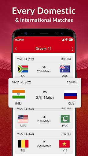 DREΑΜ TEAM 11 - Fantasy Cricket Prediction Tips screenshot 2