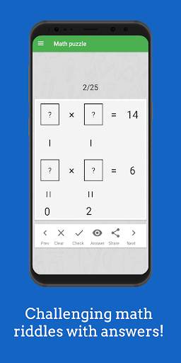 Math puzzle:math riddles games screenshot 7