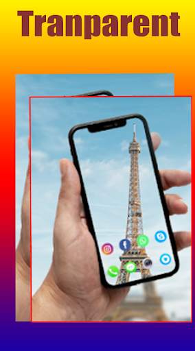 Trans Screen & Live Wallpaper, Transparent Screen screenshot 4