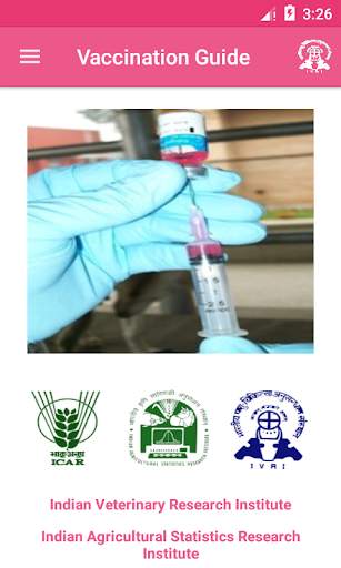 IVRI-Vaccination Guide App(टीकाकरण गाइड) screenshot 1