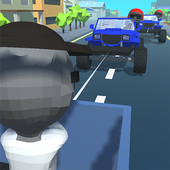 Angry Race With Ryan Fighting icon