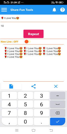 Share Fun Tools : Create Your Text Stylish screenshot 10