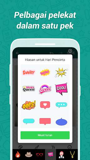 Membuat Pelekat untuk WhatsApp screenshot 7