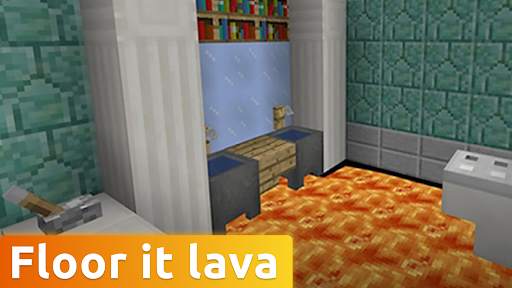 Floor is lava for minecraft screenshot 1