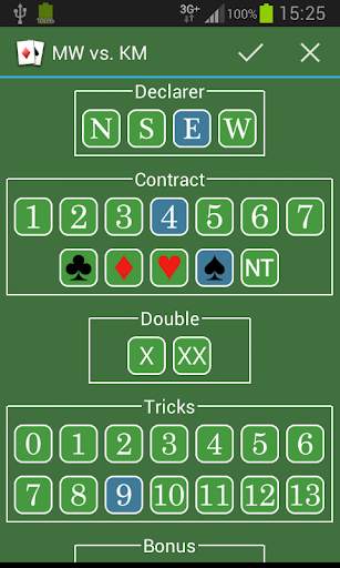 Bridge Score – rubber bridge screenshot 3