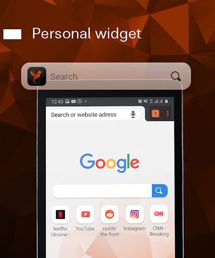 Web Browser - Private Browser With Free VPN screenshot 13