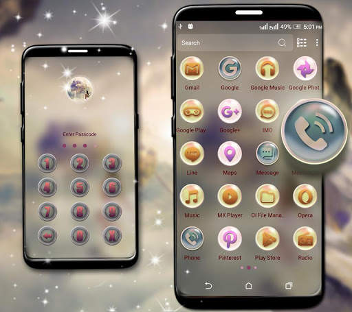Fantasy Angel Launcher Theme screenshot 4