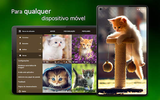 Papéis de parede com gatinhos screenshot 6