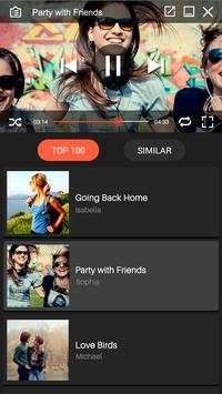 Free Music Videos Player Movie and MP3 For YouTube screenshot 2