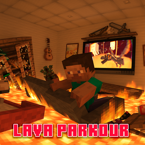 Lava Parkour Mods Maps for MCPE icon