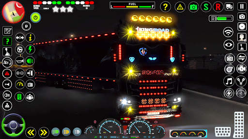Euro Truck Driving Games 3D screenshot 4