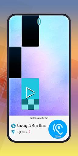 Piano Tap for AmongUs Main the screenshot 3