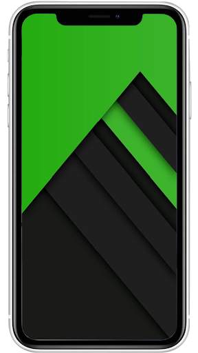 HD Wallpaper Black Green 6 تصوير الشاشة
