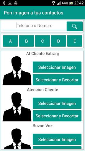 Contactos con Imagen screenshot 1