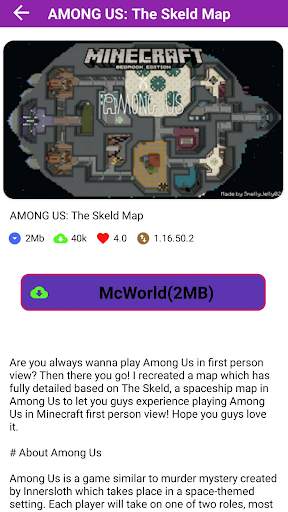 Maps Among Us For Minecraft screenshot 3