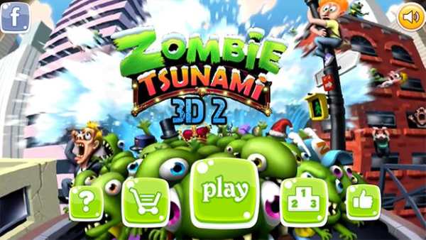 Zombie War Tsunami screenshot 1