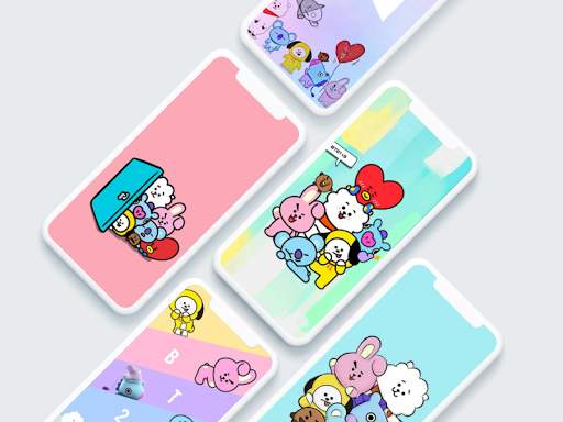 BT21 Wallpaper HD- BTS Backgrounds 🔰🔰🔰 screenshot 1