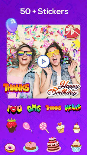 Happy Birthday Video Maker screenshot 5