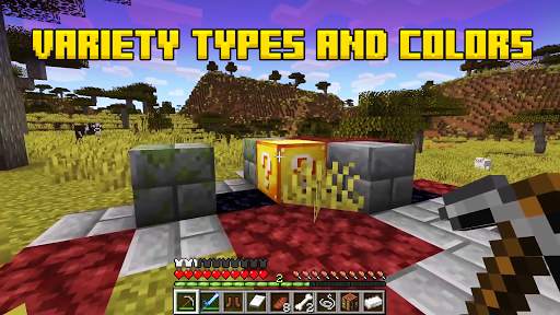 Lucky block Mod for MCPE screenshot 2