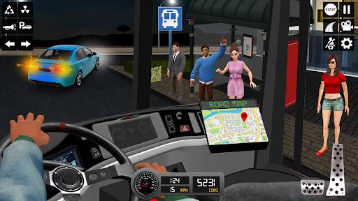 Game Mengemudi Simulator Bus screenshot 2