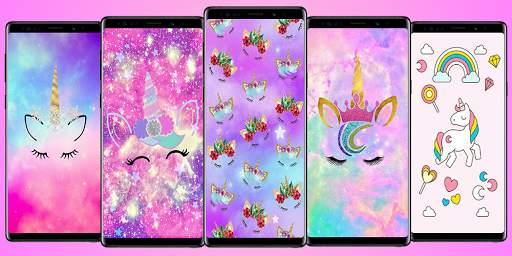 Kawaii Unicorn Wallpaper screenshot 1