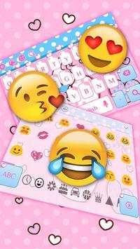 Pink Cute Rabbit Keyboard 3 تصوير الشاشة