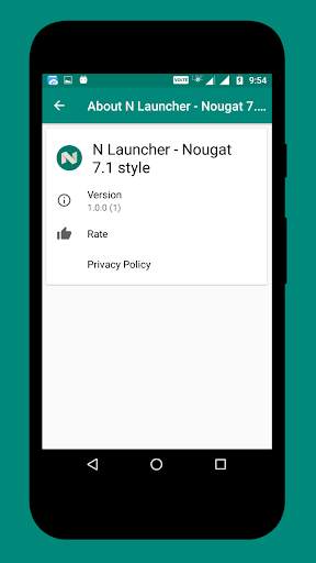 N Launcher - Nougat 7.1 Style screenshot 5
