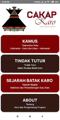 Cakap Karo screenshot 1
