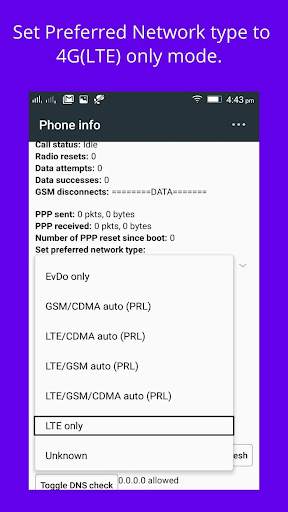 5G Only Network Mode screenshot 4