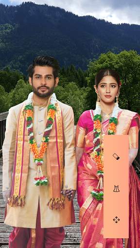 Traditional Wedding Couple Photo Suit Editor screenshot 6