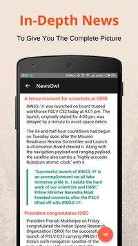NewsOwl - Daily News In Depth screenshot 3