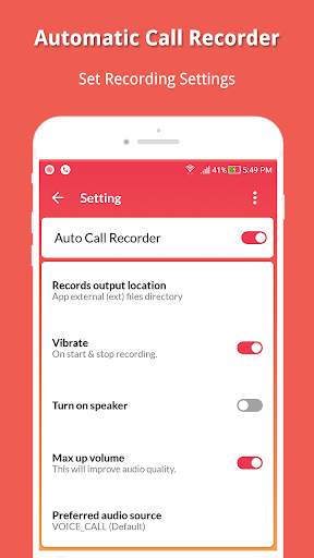 Automatic Call Recorder screenshot 2