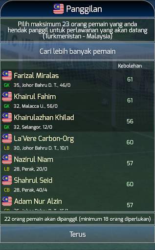 True Football National Manager screenshot 4