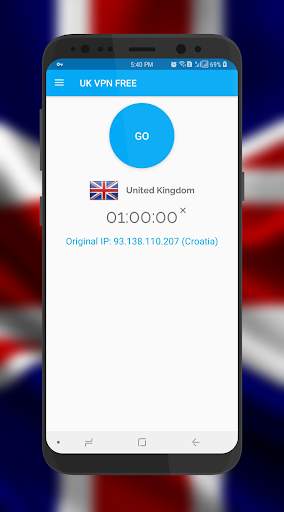 UK VPN - Unlimited , Free screenshot 1