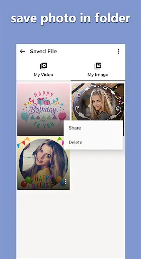 Birthday Song Video Maker screenshot 8