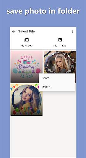 Birthday Song Video Maker screenshot 8