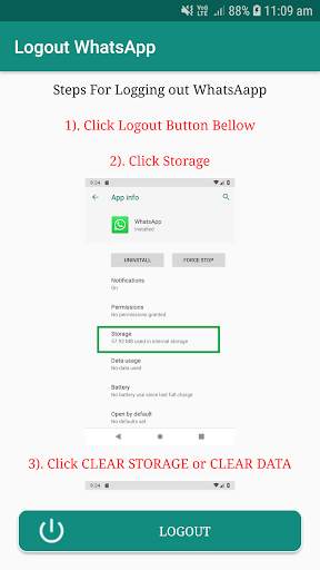 Logout For WhatsApp screenshot 2