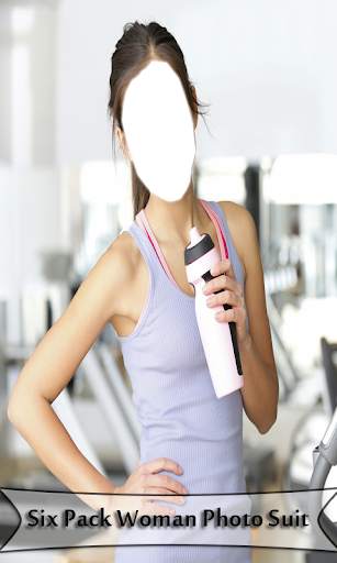 Six Pack Woman Photo Suit - body builder girl pic screenshot 2