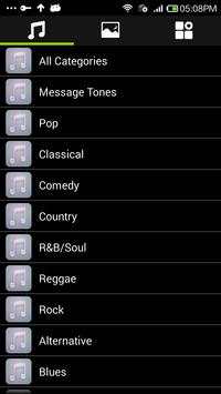 Ringtones screenshot 1
