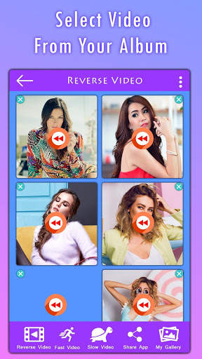 Reverse Video FX - VidReverse Effect - Reverse Cam screenshot 2