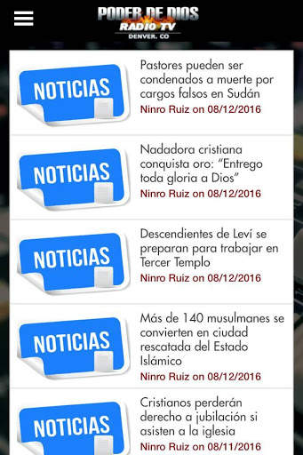 Poder De Dios Radio TV Denver screenshot 5