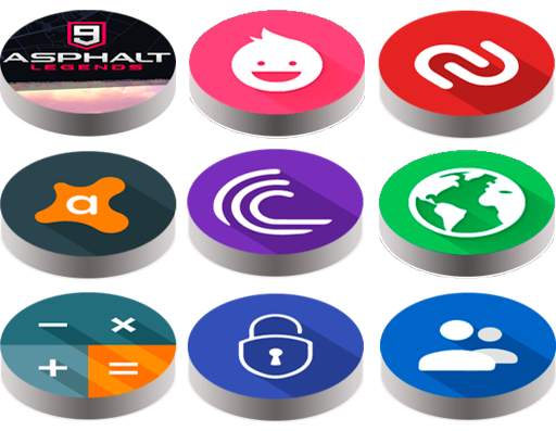 Pixel Pie 3D - Icon Pack screenshot 1