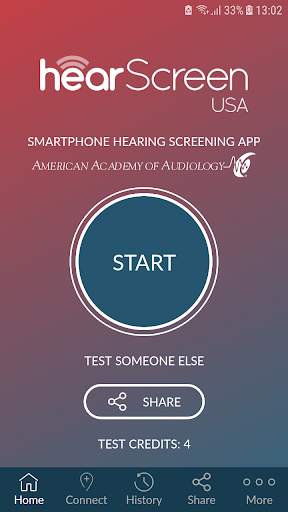 hearScreen USA - Hearing Screening App 1 تصوير الشاشة