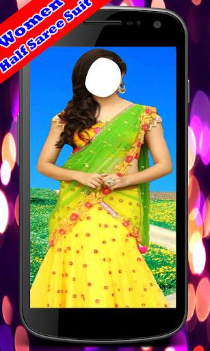 Women Half Saree Suit New screenshot 5