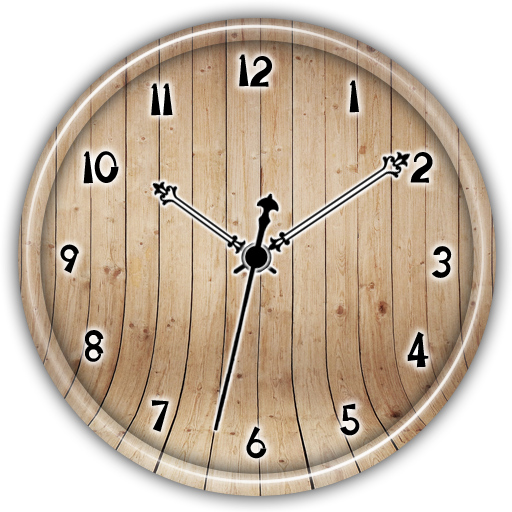 Wooden Clock Live Wallpaper icon