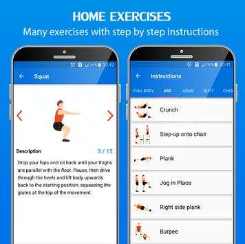 Home Workouts screenshot 2